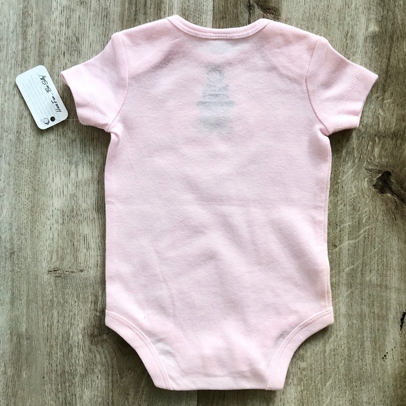 Baby, Onesie, Pink, Funny, Graphic, ONESIE, Size 3-6 MTS, New With Tags - Picture 2 of 7